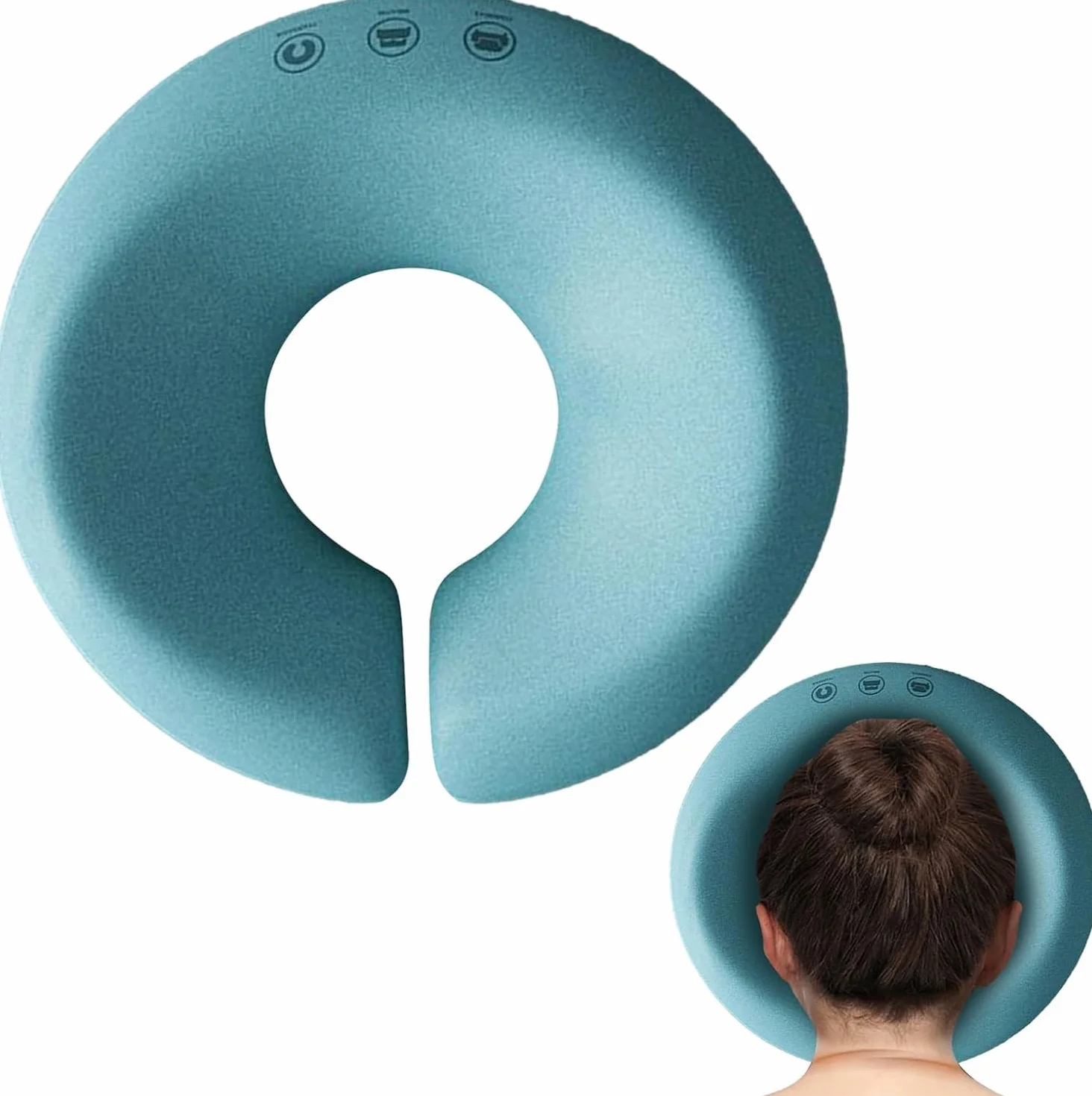 Almohada de masaje boca abajo, reposacabezas de cama de masaje, mesa de masaje, cojín de reposo facial, almohada facial de spa con agujero, almohada propensa para reposacabezas de masaje, cojín