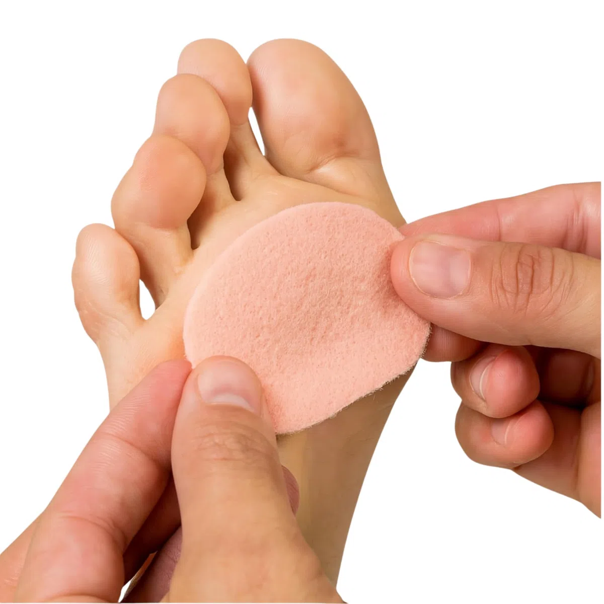 Plantillas Metatarsalgia Fleecy Web. Almohadilla Metatarsal Troquelado Talla S. Almohadillas para Pies contra Rozaduras y Durezas. Fieltro Adhesivo Podologia Hipoalergénico para Mayor Comodidad