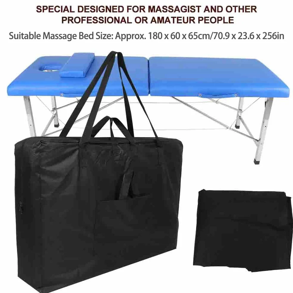 Bolsa de Almacenamiento para Mesa de Masaje de Gran Capacidad,Bolsa para Mesa de Masaje Profesional,Bolsa de Almacenamiento para Mesa de SPA de Lona portátil,Bolsa Hombro para Ahorrar Espacio