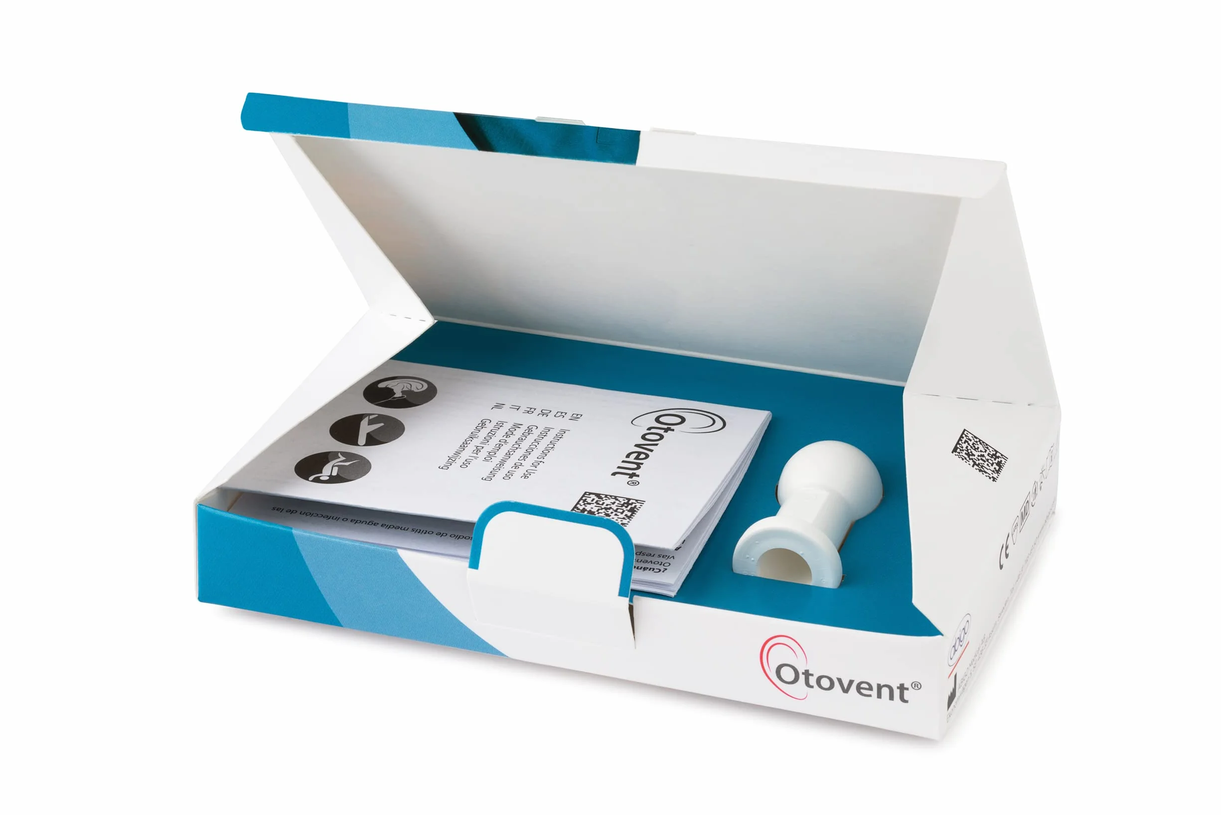 Otovent 1 Nasenstück + 5 Luftmembrane, 1 pzas Paquete combinado