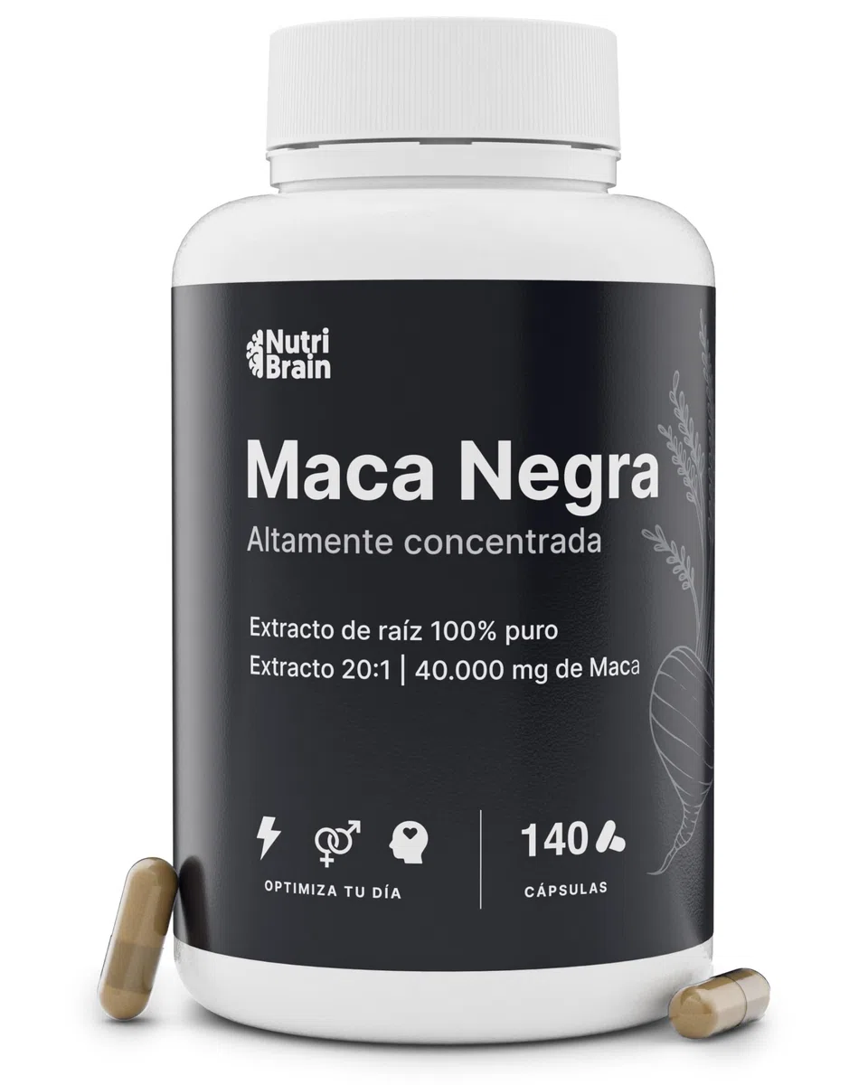 Maca Negra Peruana 100% Pura 32.000mg Ultraconcentrada Andina – Únicamente Maca Pura, SIN Ingredientes Adicionales Indeseados