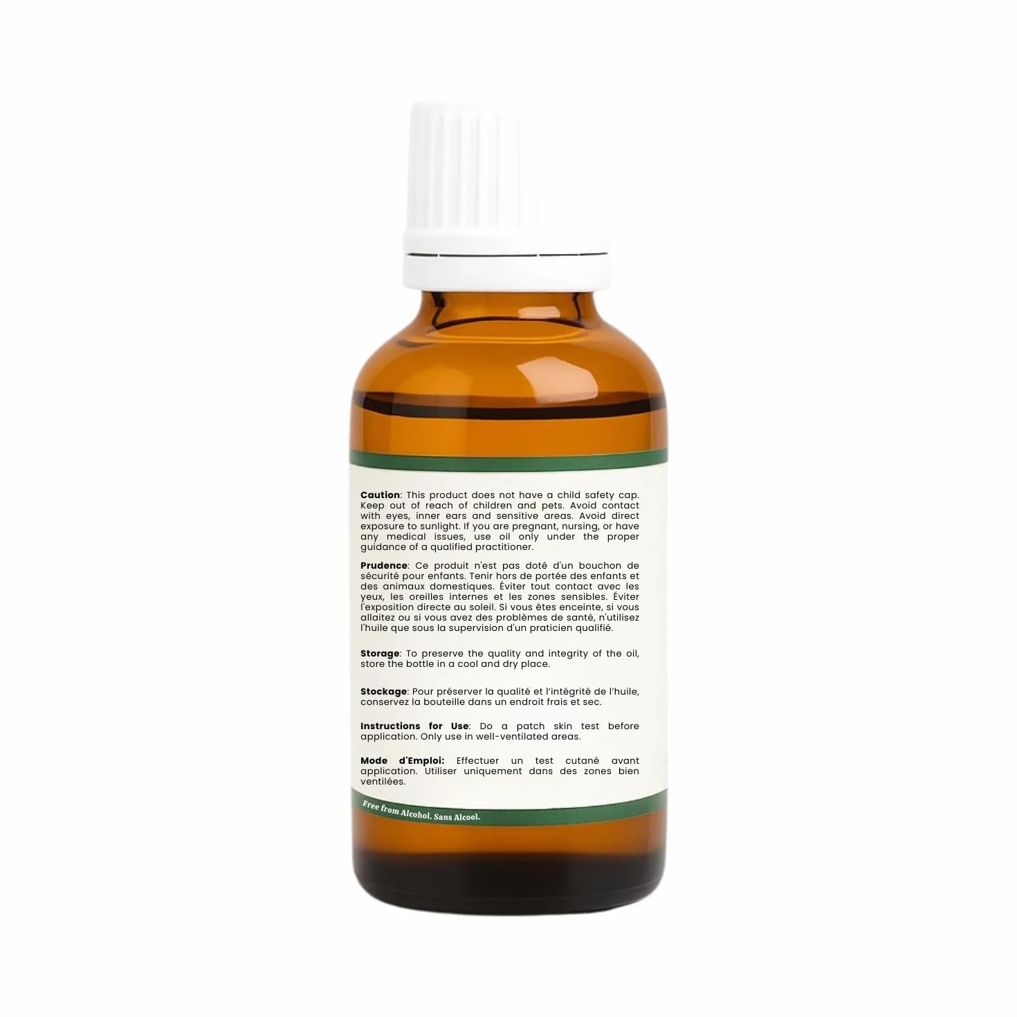 R V Essential Aceite portador puro de Babchi 30ml Psoralea Corylifolia Prensado en frío